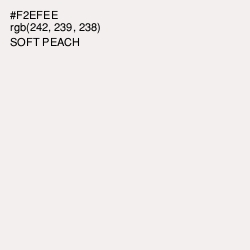 #F2EFEE - Soft Peach Color Image